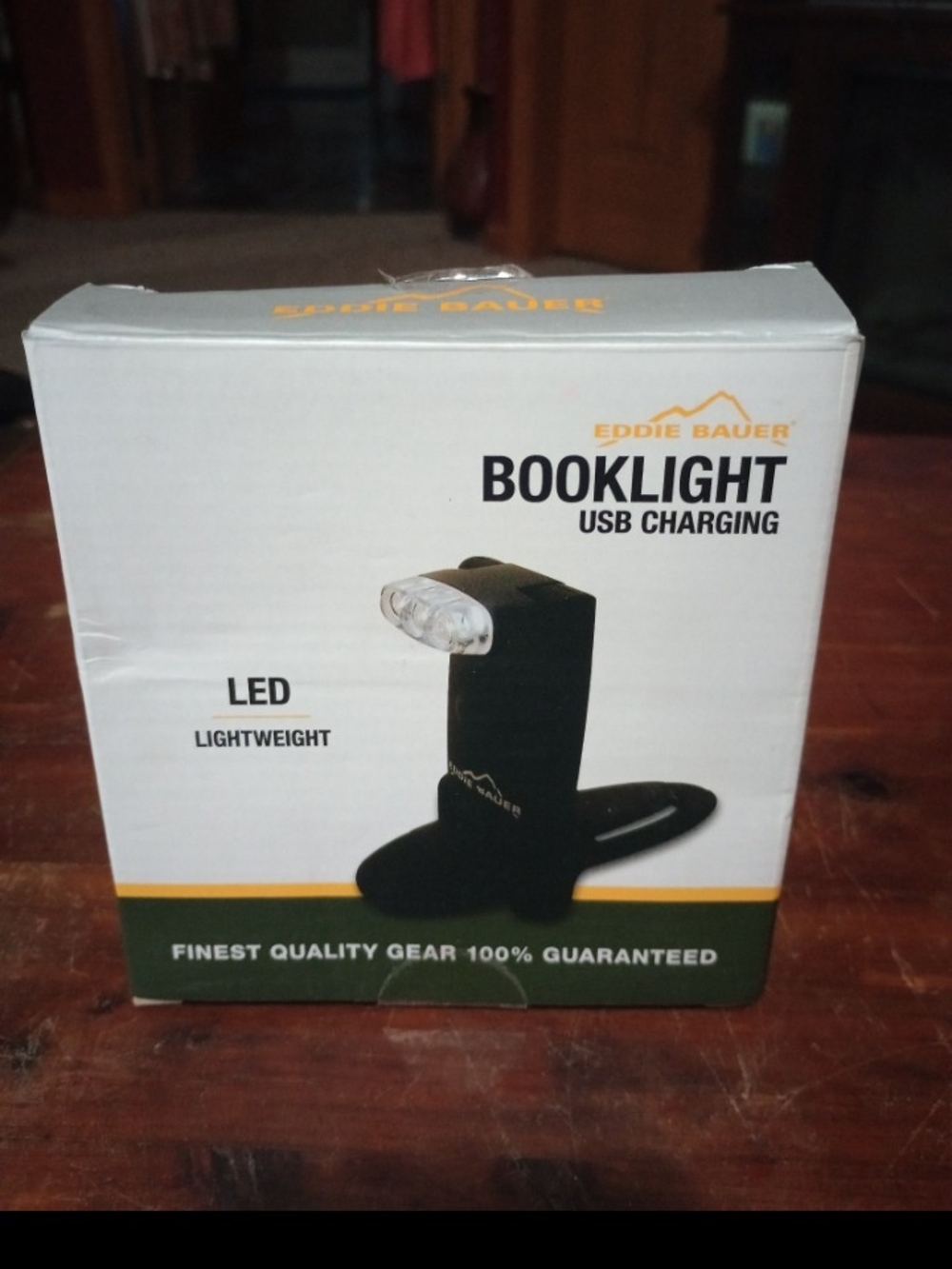 Eddie Bauer Black Foldable USB Rechargeable LED Book Light